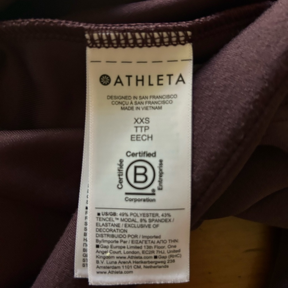 Athleta Seasoft Crewneck Sweatshirt - Size XXS - Picture 5 of 8